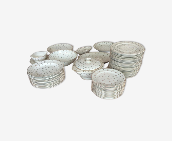 Service de table 54 pièces porcelaine de Limoges | Selency