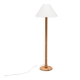 Pine floor lamp Solbackens Svarveri 1970s
