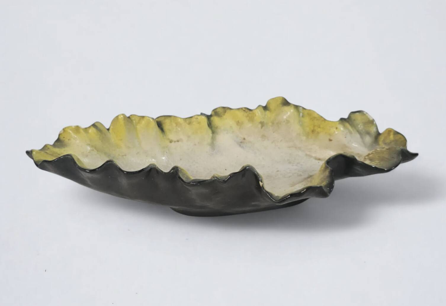 Pol Chambost leaf ceramic cup