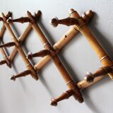 1940s bamboo coat racks