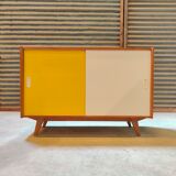 Buffet U 452 Yellow by Jiri Jiroutek for Interier Praha 1960
