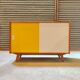 Buffet U 452 Yellow by Jiri Jiroutek for Interier Praha 1960
