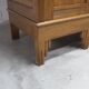 Art Deco oak sculpted wardrobe - Flemish workshop circa 1930