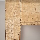 Table en bois massif blanc, c.1920