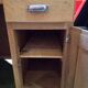 Raw wood desk