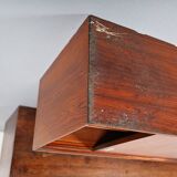 Arne Vodder pour Sibast Combinaison de deux buffets suspendus Palissandre années 60 – A