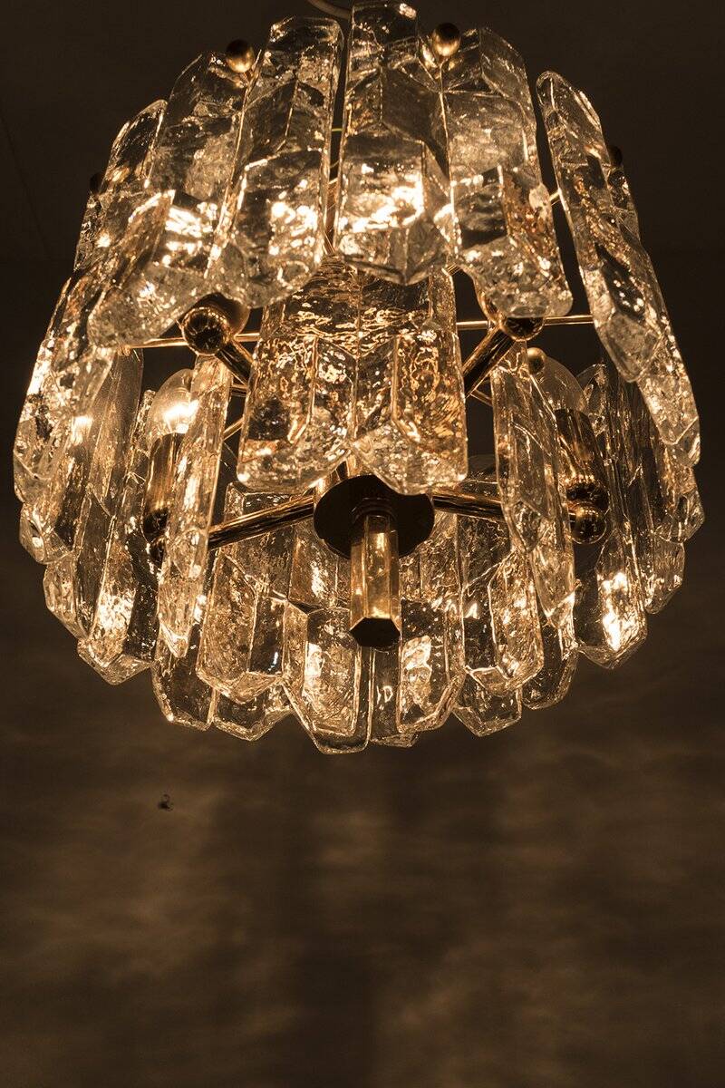 Vintage Palazzo Hanging Lamp j.t. Kalmar by J. T. Kalmar