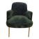 Fauteuil design italien torre 1961 – modèle da vinci 02 – velours vert