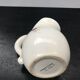 Former pitcher Vallauris ceramics white drawing vintage flowers
