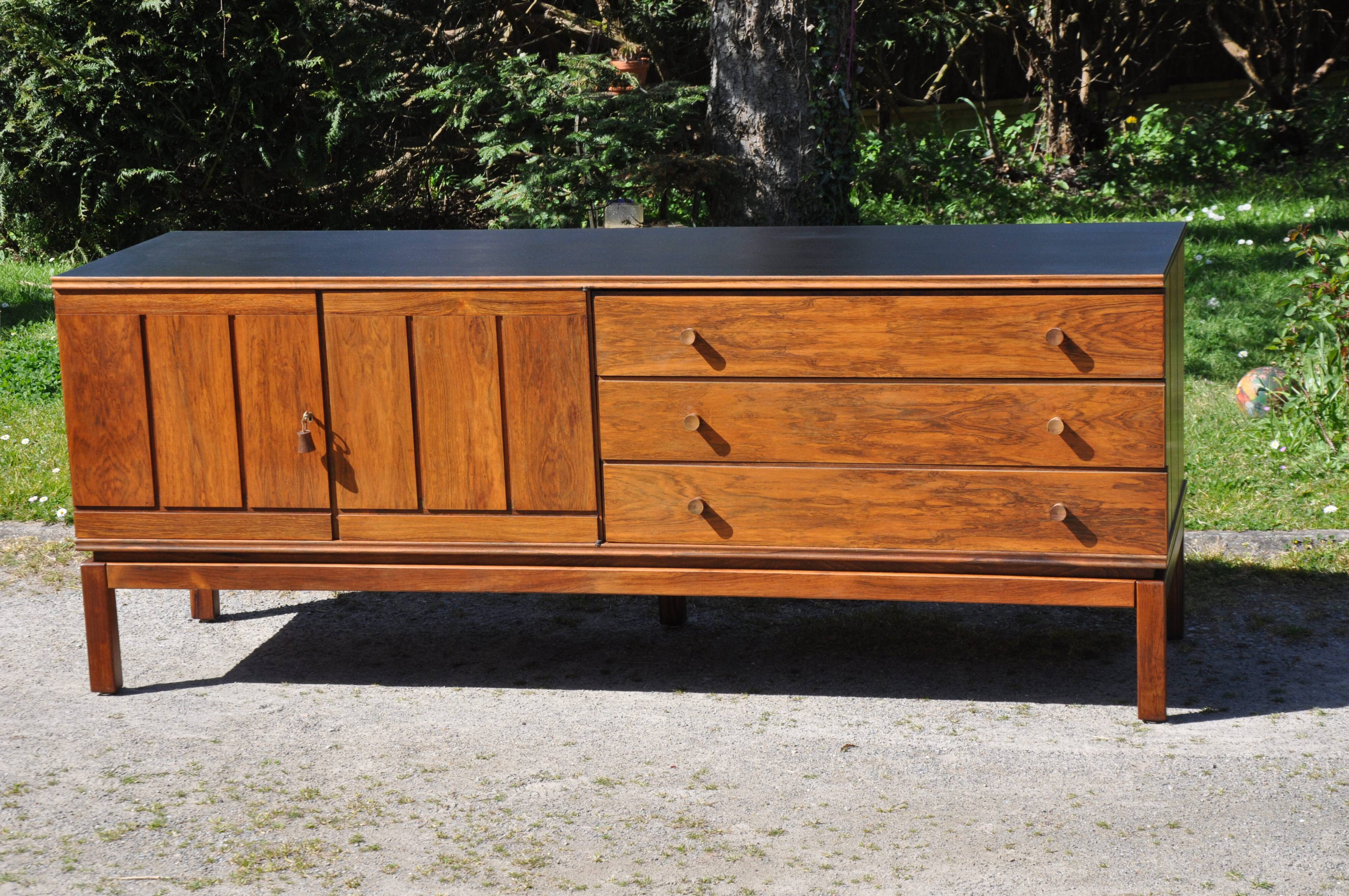 Rosewood enfilade, 1960s.