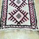 Petit Tapis Beni Ouarain vintage