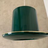 Green hat pendant lamp by Hans Agne Jakobsson for markaryd sweden