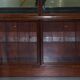 Rare glass-fronted Victorian apothecary cabinet.