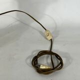 Vintage Large Italian Solid Brass table lamp from 50s