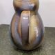 Glazed stoneware pitcher signed JM – Jean-Marie Delahaye – Relief decoration
