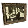 Old photo frame “the barbers”