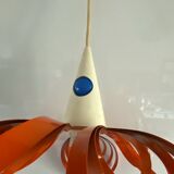 Scandinavian ceiling pendant lamp Space age Sputnik 70' vintage