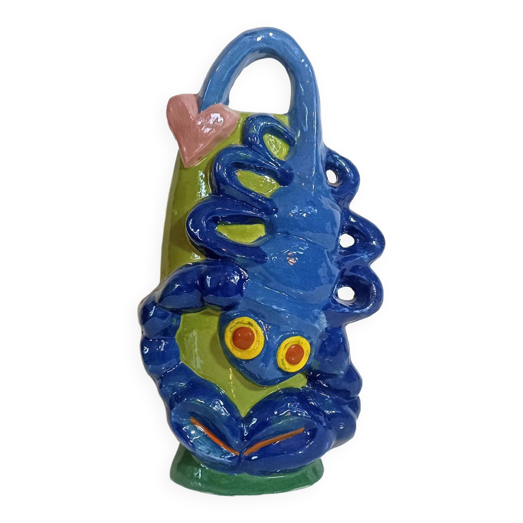 20th century designer ceramic vase Sandra Corina Paris