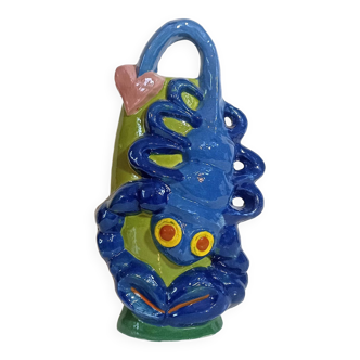 20th century designer ceramic vase Sandra Corina Paris