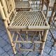 Series Of 6 Real Bamboo Chairs Circa 70