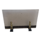Pare feu design Anton Prinner, chamans en bronze, 1950