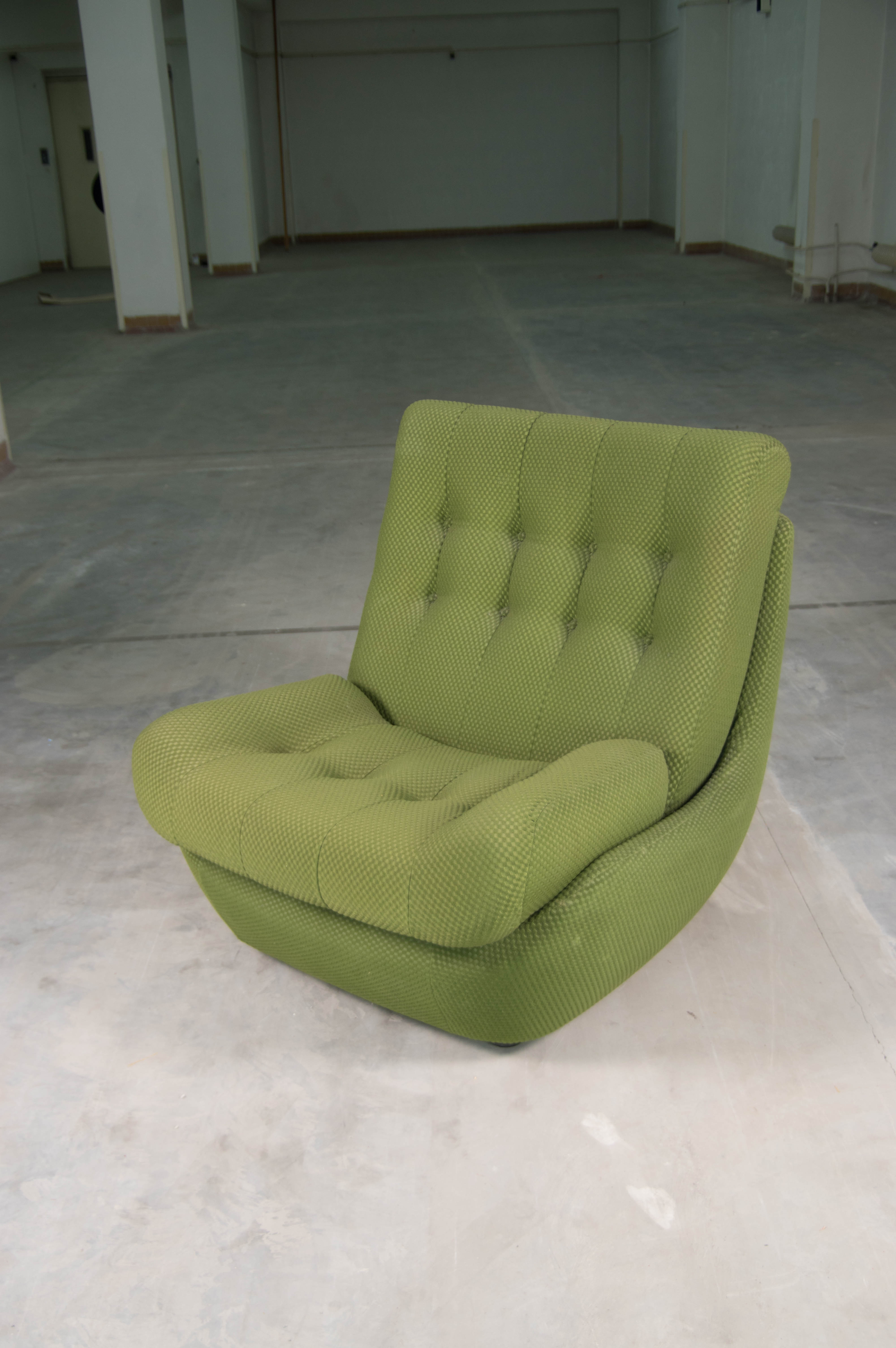 Design armchair, 1970s, four items available