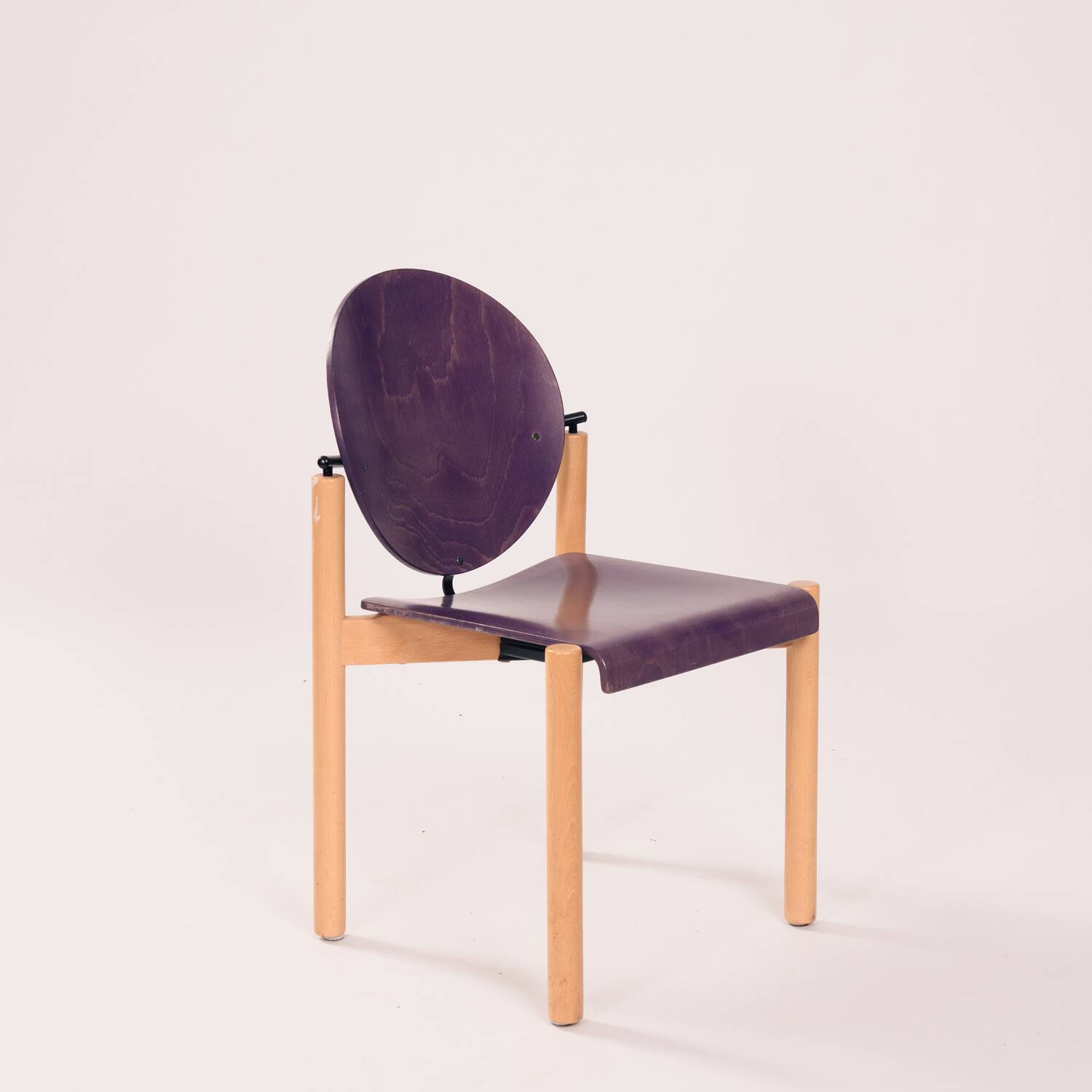 Chaise postmoderne Kush + co, lot de 10