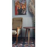 60 tripod side table