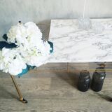 Table porte-vinyles année 70