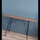 La console bureau table vintage aux pieds effei