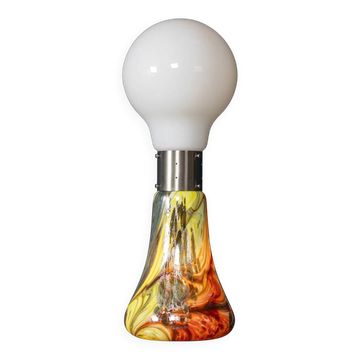CONTEMPORARY 21stC ITALIAN BIRILLO TABLE / FLOOR LAMP OF RECENT PRODUCTION