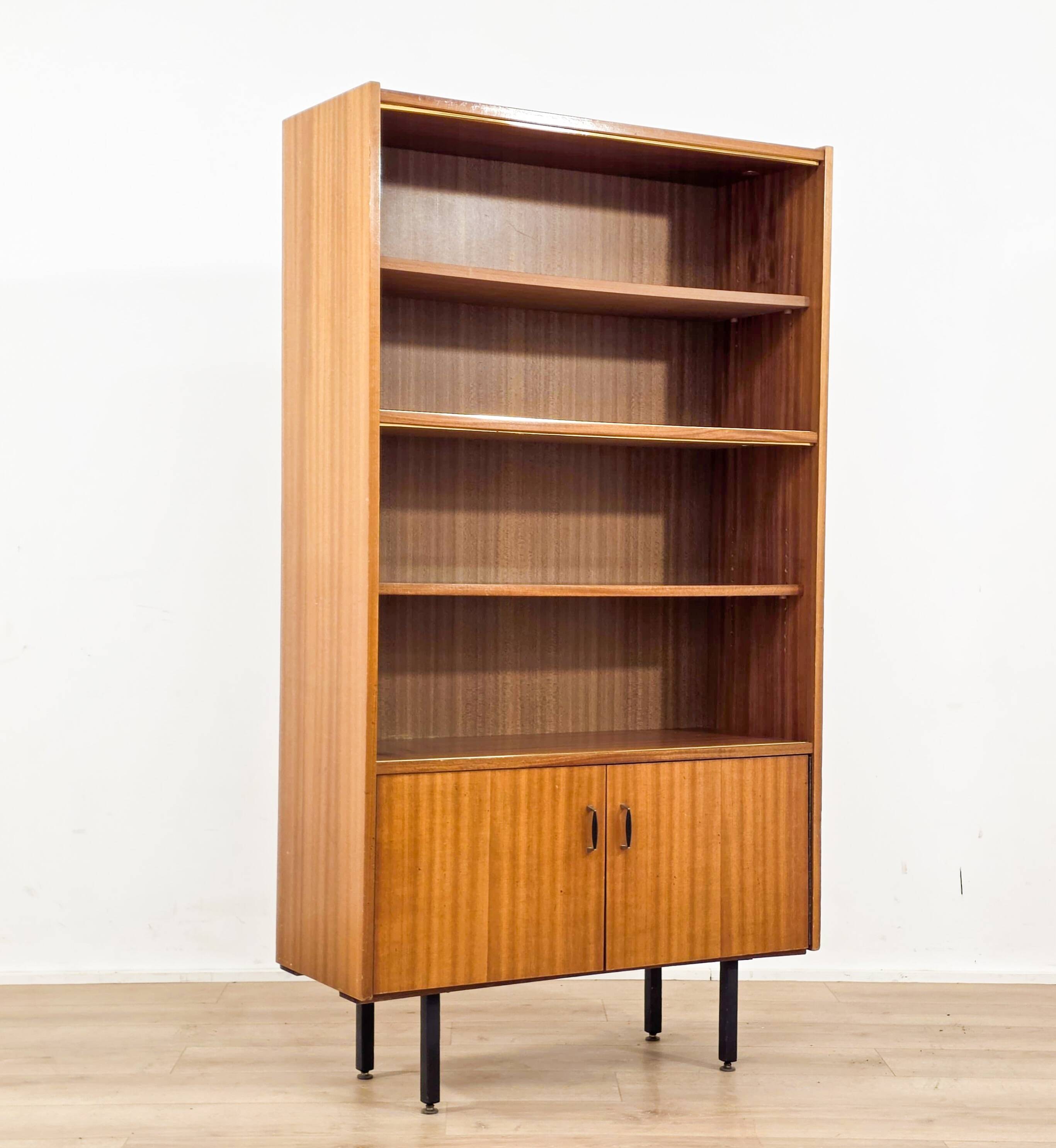 Scandinavian teak library from the 1970s.