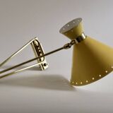 Diabolo wall light, René Mathieu for Maison Lunel, around 1950.