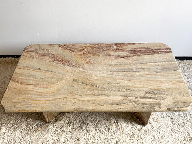 Table basse marbre onyx