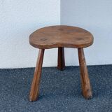 French brutalist tripod stool