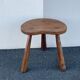 French brutalist tripod stool