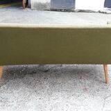 Sculptural sofa and 2 armchairs fifties sofa set