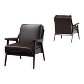 Pair of Italian armchairs, 1960s