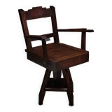 Swivel armchair Dutch design Amsterdam art deco 1930