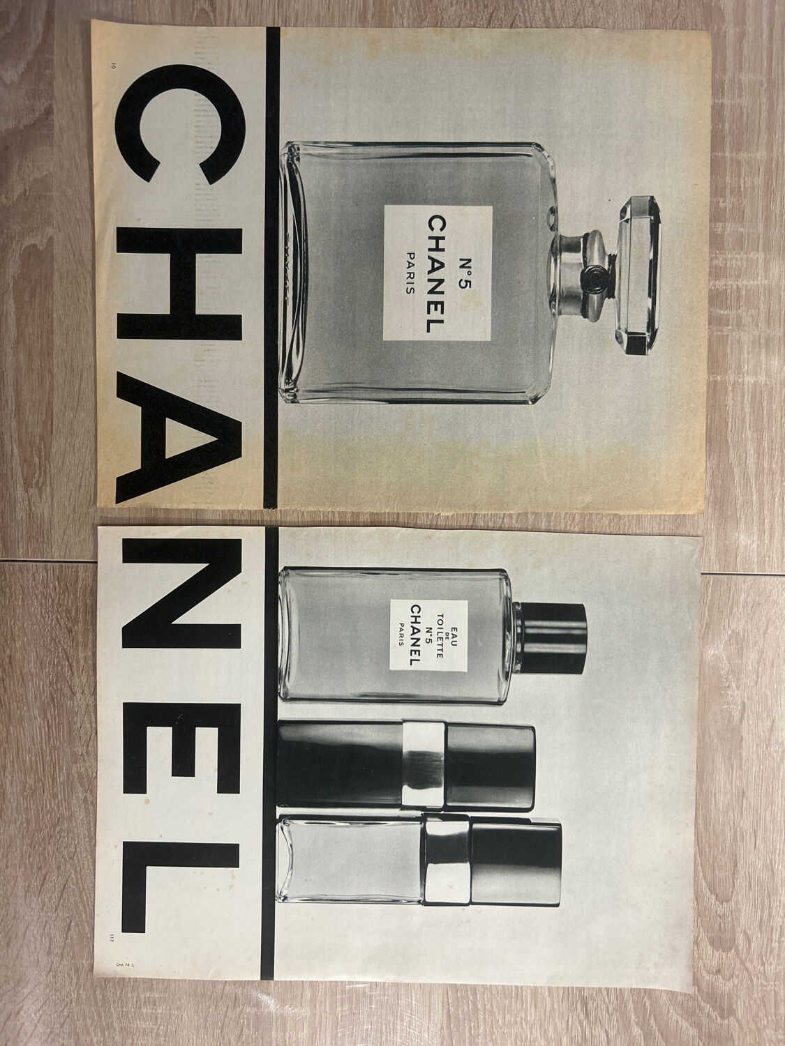 Lot of advertising posters