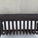 Foyer grille de cheminée  en fonte pour bûches L 38 cm