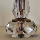 1940s lamp base, cut glass base