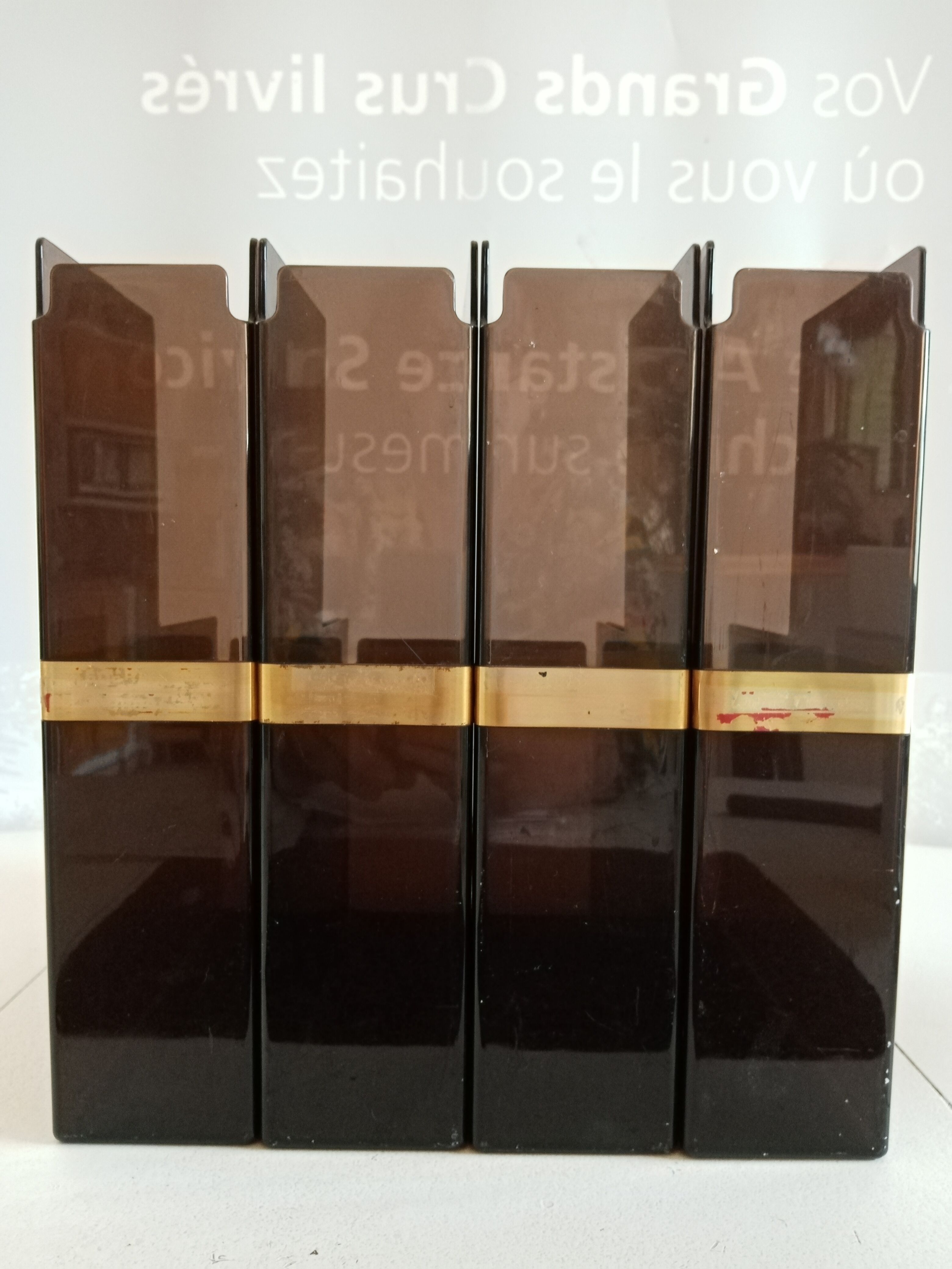 Vertical review door