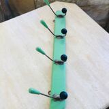 Vintage wall coat holder with 4 patères circa 50/60