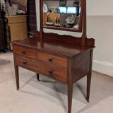 English mahogany dressing table