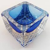 1960s Square Ashtray or Catch-all in Murano Glass by Mandruzzato.