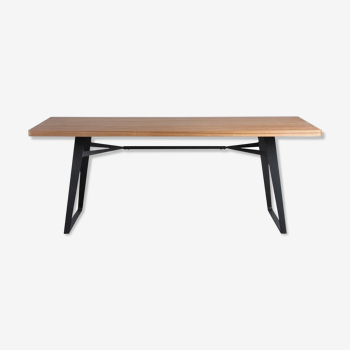 Wooden dining table 2 meters