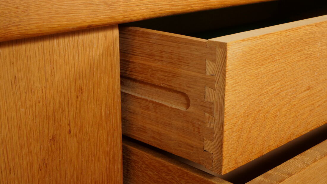 Vintage Sideboard | Oak | Bramin | H.W. Klein | 225 cm