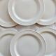 6 vintage porcelain dessert plates Steelite – Made in England