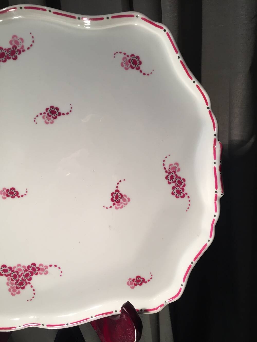 Lise model limoges porcelain presentation tray